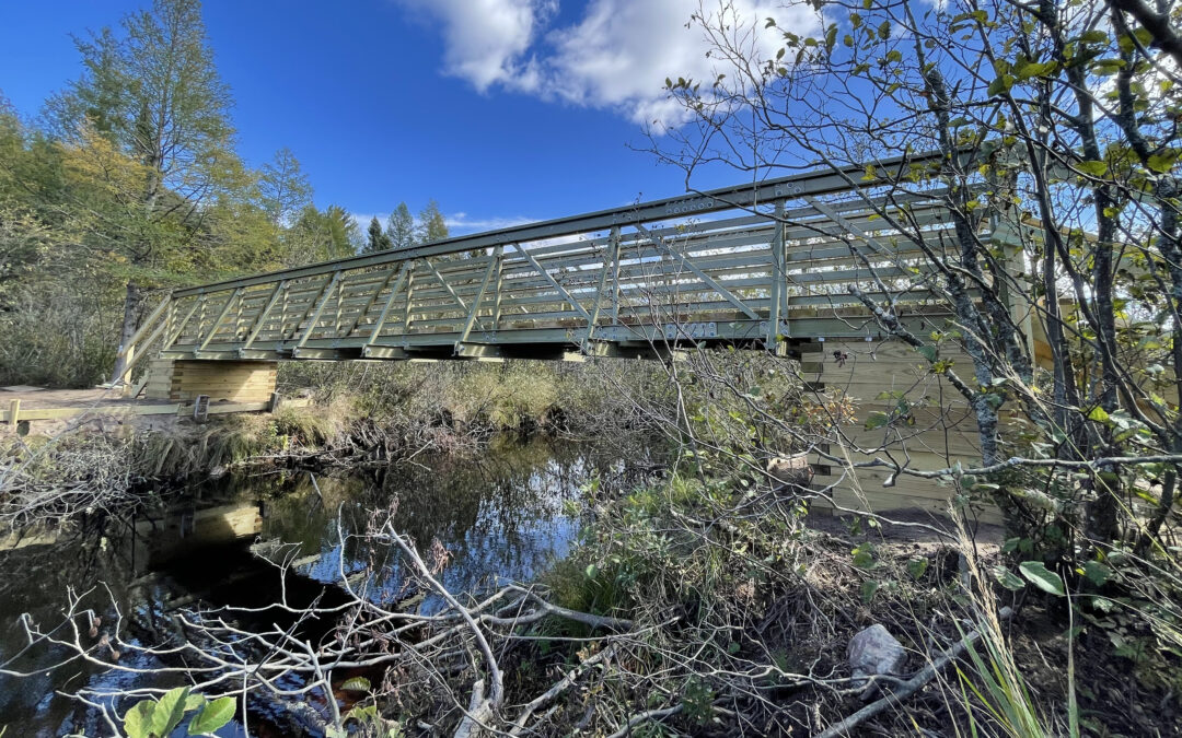 FRP Bridges for North Country Trail
