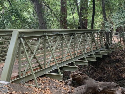 Equestrian Bridge for the Town of Woodside California
