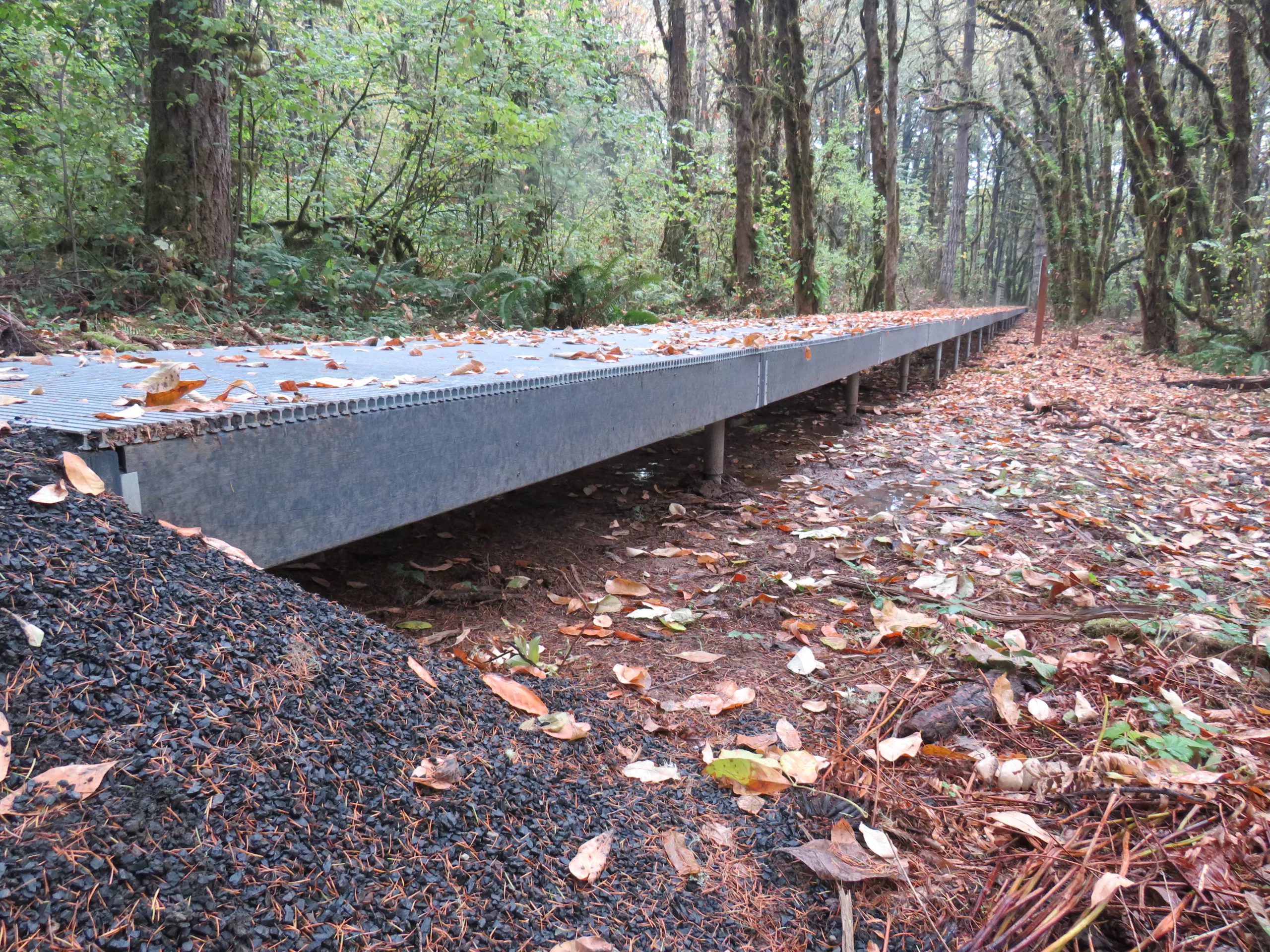 FRP Boardwalk in a Wet Environment