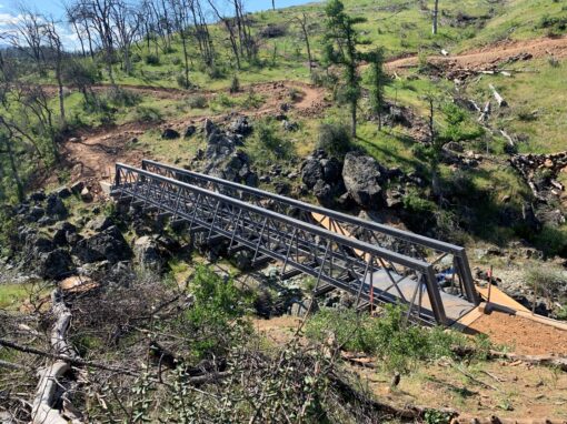 Fire Retardant FRP Bridge for the City of Redding California